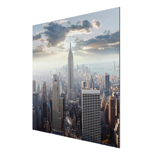Wandbilder Architektur & Skyline Sonnenaufgang in New York