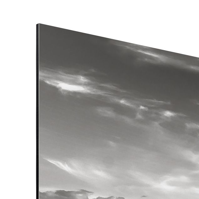Wandbilder Schwarz-Weiß Manhattan Skyline Panorama