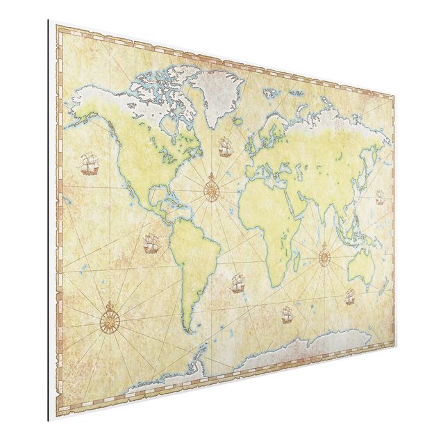 Babyzimmer Deko World Map
