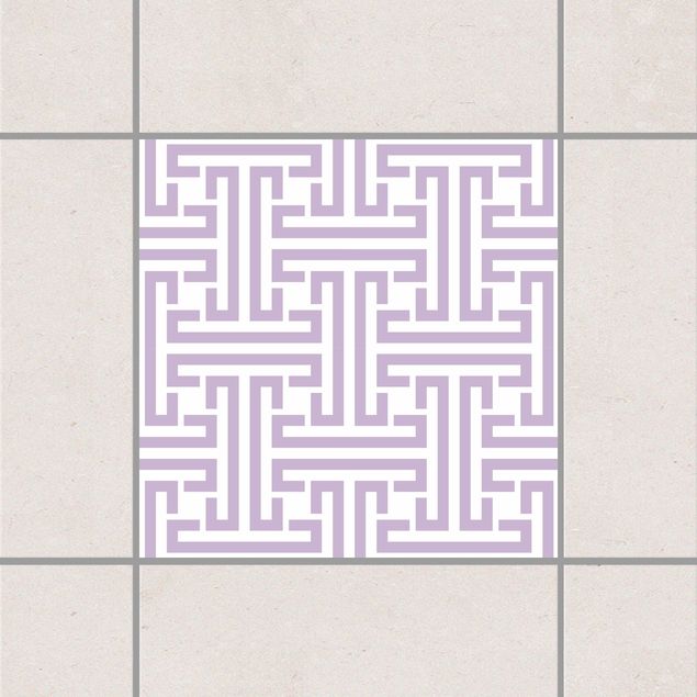 Küche Dekoration Dekoratives Labyrinth Lavender Flieder