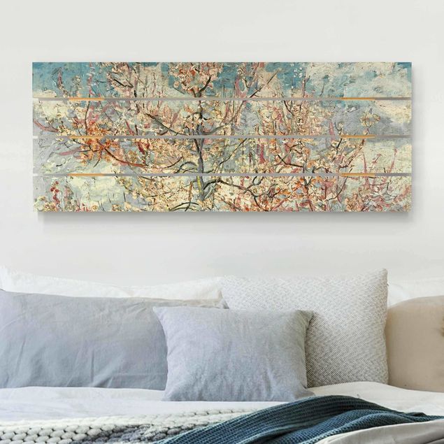 Küchen Deko Vincent van Gogh - Blühende Pfirsichbäume