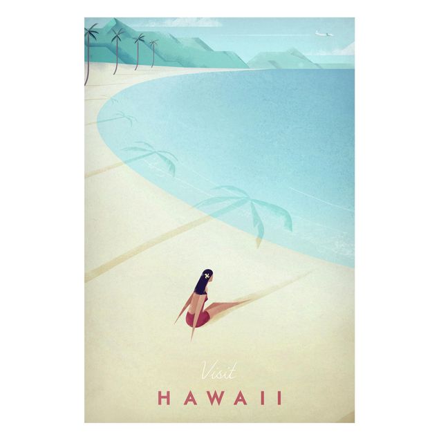 Wandbilder Berge Reiseposter - Hawaii