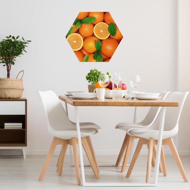 Wandbilder Modern Saftige Orangen