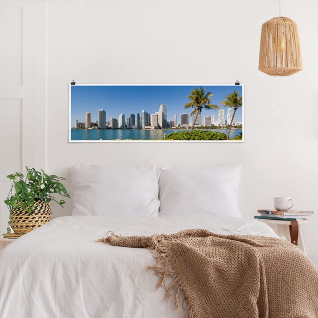 Wandbilder Architektur & Skyline Miami Beach Skyline