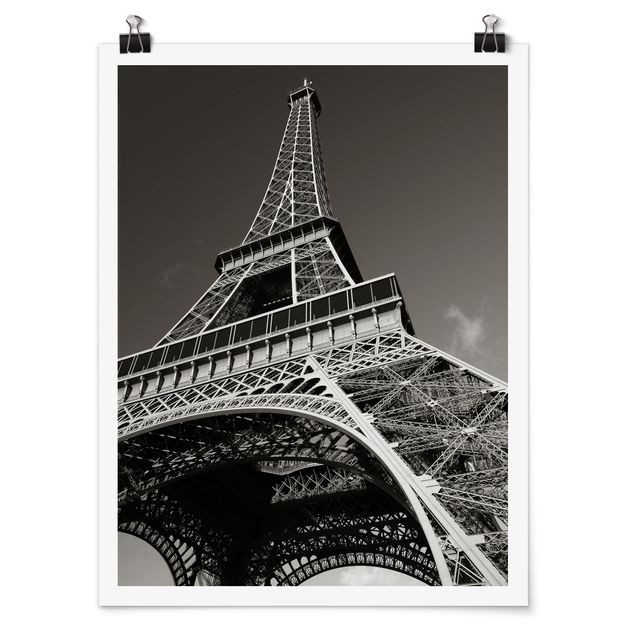 Poster Skylines Eiffelturm