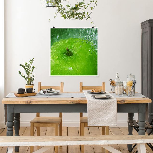 Küche Dekoration Green Apple