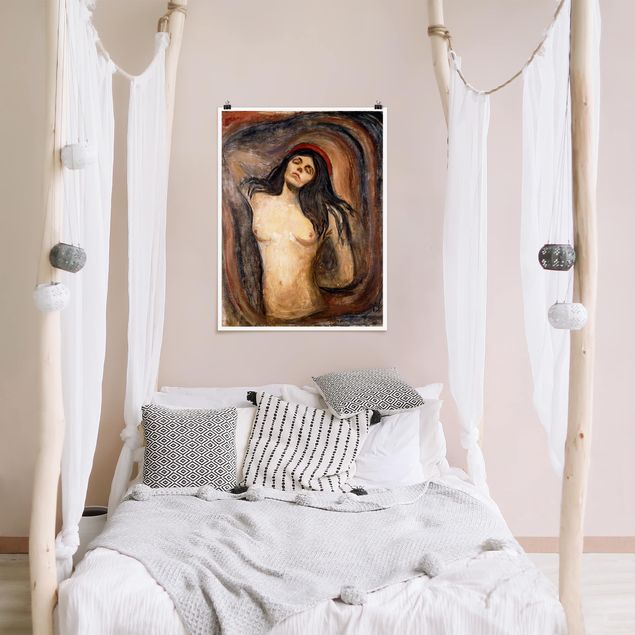Kunststil Post Impressionismus Edvard Munch - Madonna