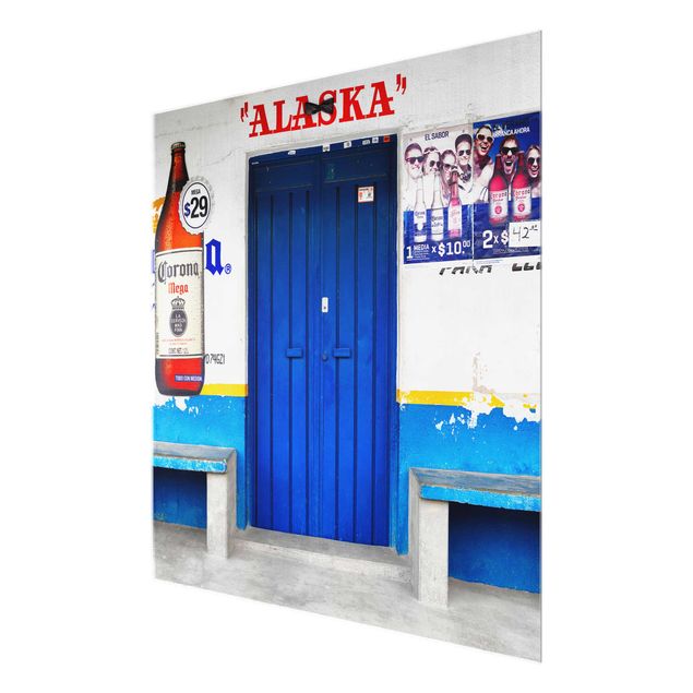 Wandbilder Architektur & Skyline ALASKA Blue Bar