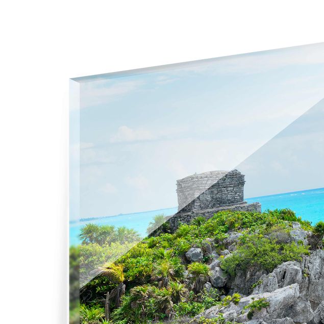Wandbilder Strände Karibikküste Tulum Ruinen