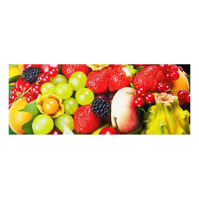 Wandbilder Früchte Fruit Basket