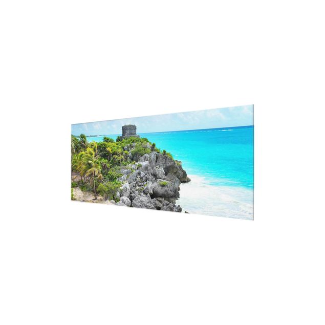 Wandbilder Landschaften Karibikküste Tulum Ruinen