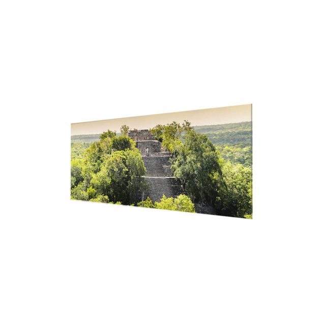 Wandbilder Landschaften Pyramide von Calakmul