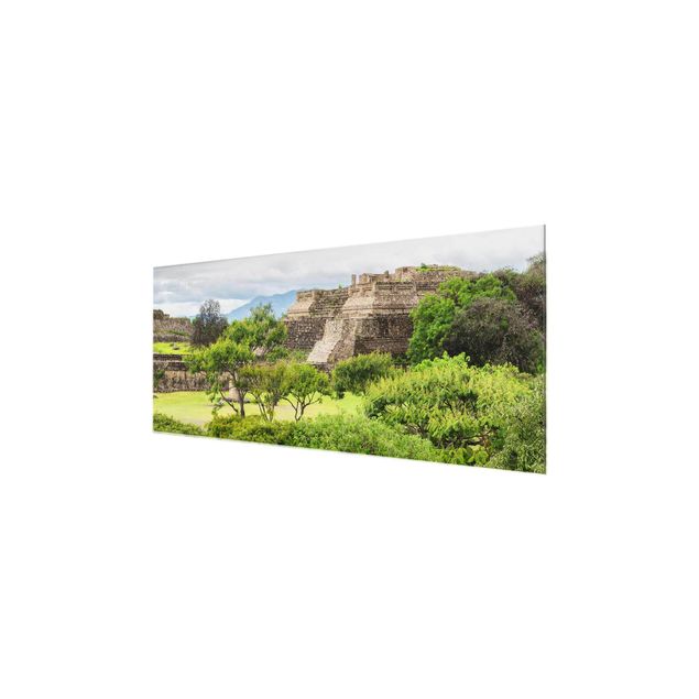 Wandbilder Landschaften Pyramide von Monte Alban