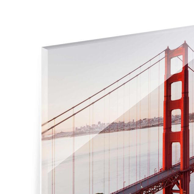 Glasbilder Golden Gate Bridge in San Francisco