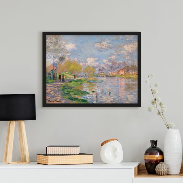 Impressionismus Bilder Claude Monet - Seine