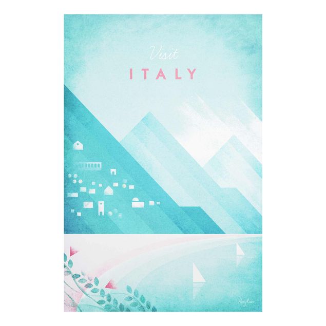 Wandbilder Landschaften Reiseposter - Italien