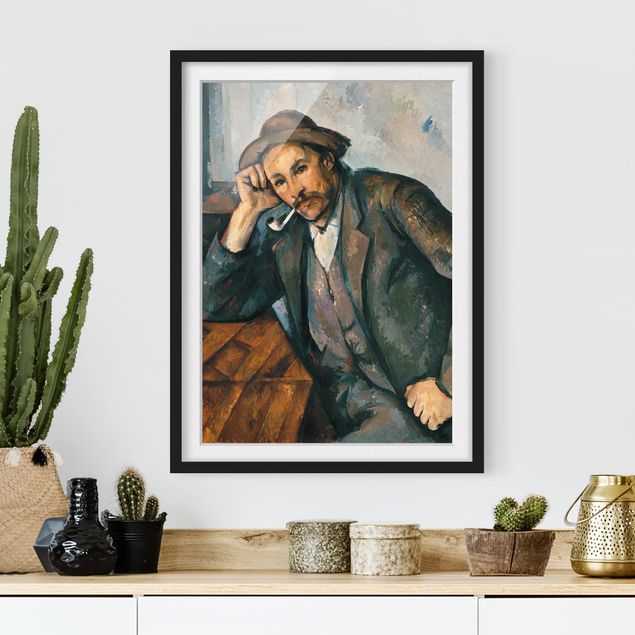 Kunststil Post Impressionismus Paul Cézanne - Der Raucher