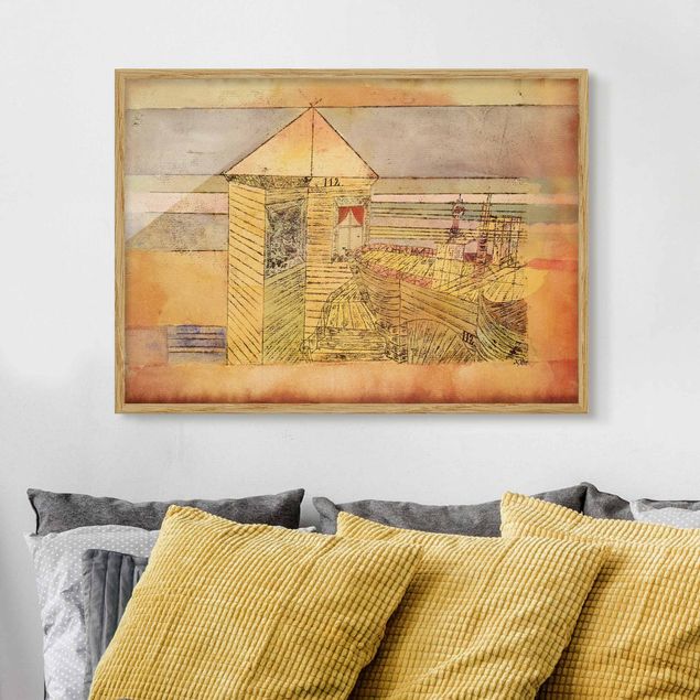 Wanddeko Küche Paul Klee - Wunderbare Landung