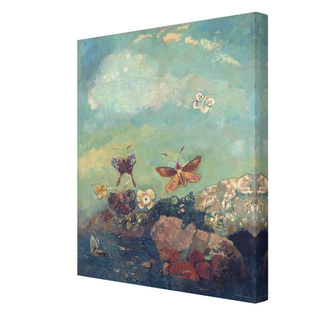 Wandbilder Kunstdrucke Odilon Redon - Schmetterlinge