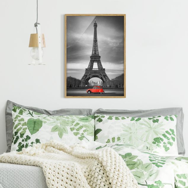 schwarz-weiß Bilder mit Rahmen Spot on Paris