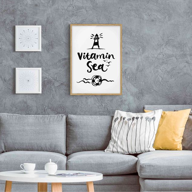 Wandbilder Sprüche Vitamin Sea