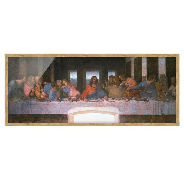 Wandbilder Kunstdrucke Leonardo da Vinci - Das letzte Abendmahl