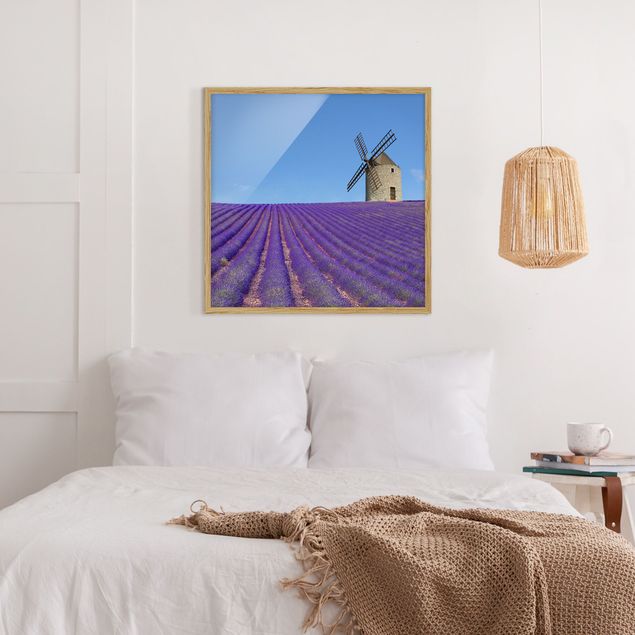 Wandbilder Architektur & Skyline Lavendelduft in der Provence