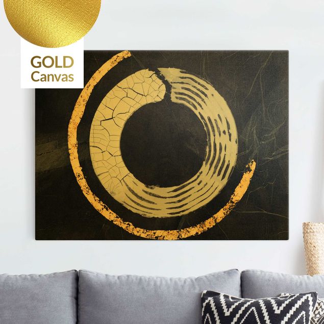 Leinwandbilder abstrakt Phylum Gold