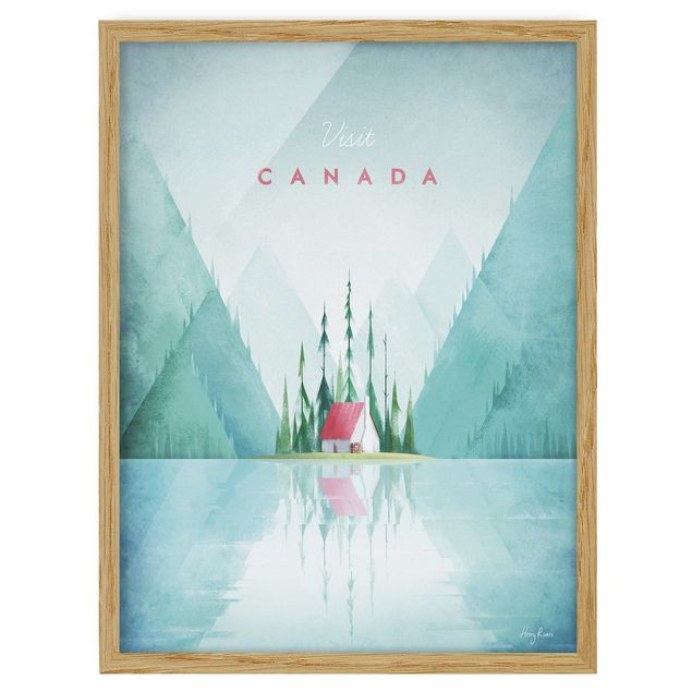 Wandbilder Architektur & Skyline Reiseposter - Canada