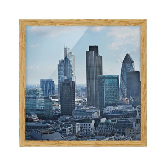 Wandbilder Modern London Skyline