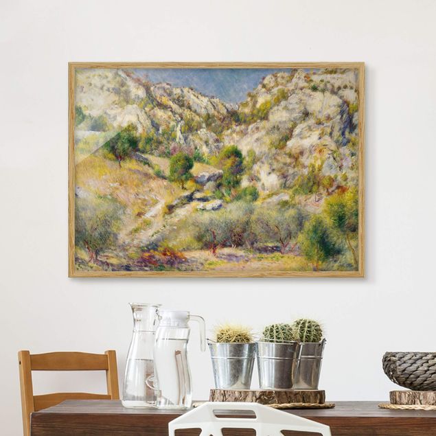 Küche Dekoration Auguste Renoir - Felsen bei Estaque