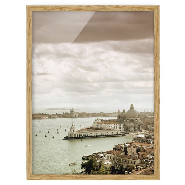 Gerahmte Bilder Vintage Lagune von Venedig