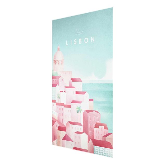 Wandbilder Architektur & Skyline Reiseposter - Lissabon