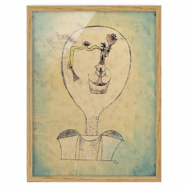 Wandbilder Kunstdrucke Paul Klee - Die Knospe