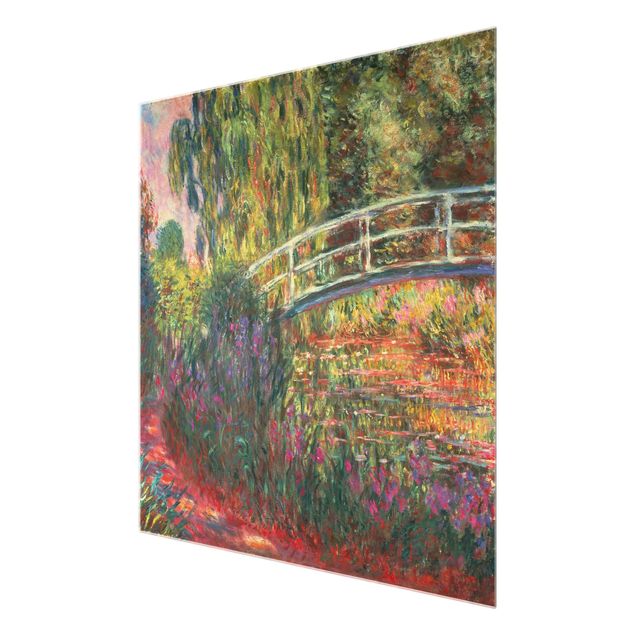 Wandbilder Landschaften Claude Monet - Japanische Brücke im Garten von Giverny