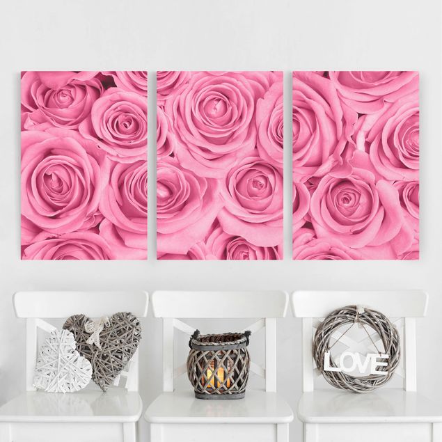 Wanddeko Küche Rosa Rosen