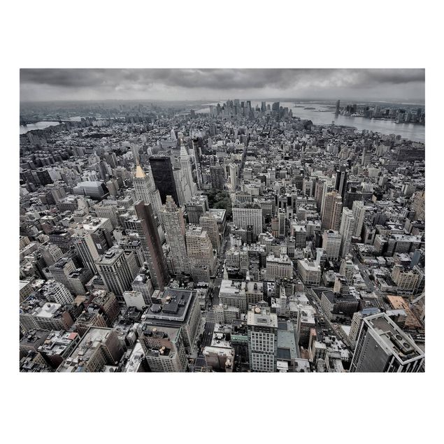 Leinwandbilder Städte Blick über Manhattan