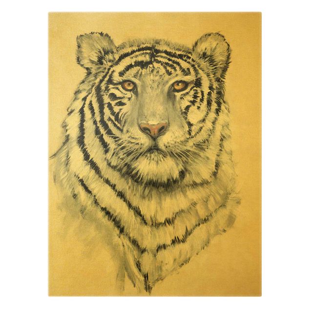 schöne Bilder Portrait Weißer Tiger I