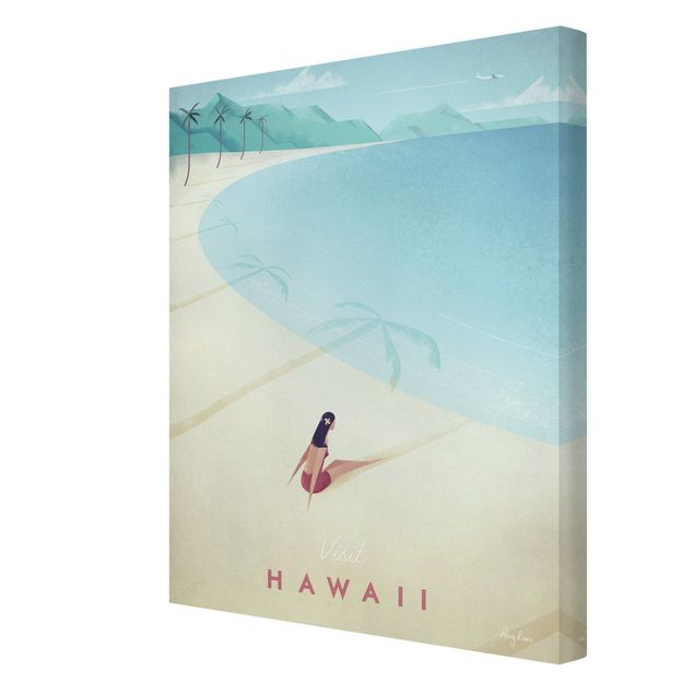 Wandbilder Meer Reiseposter - Hawaii
