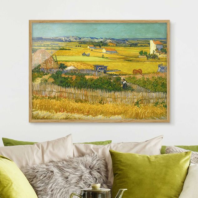 Impressionismus Bilder Vincent van Gogh - Die Ernte