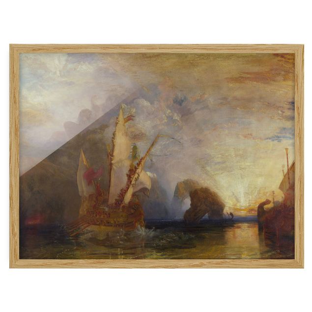 Wandbilder Landschaften William Turner - Odysseus