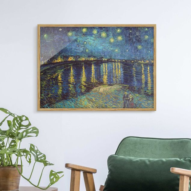 Impressionismus Bilder kaufen Vincent van Gogh - Sternennacht über der Rhône