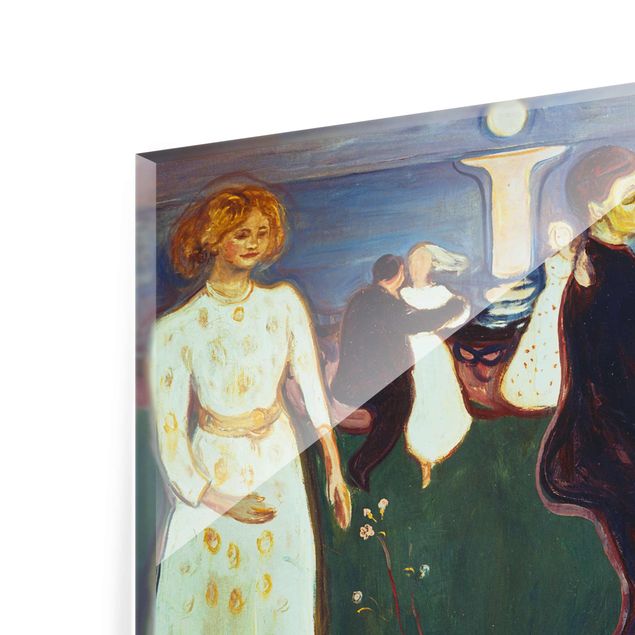 Wandbilder Portrait Edvard Munch - Der Tanz des Lebens