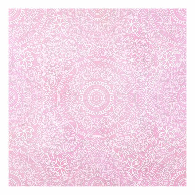 Wandbilder Rosa Muster Mandala Rosa
