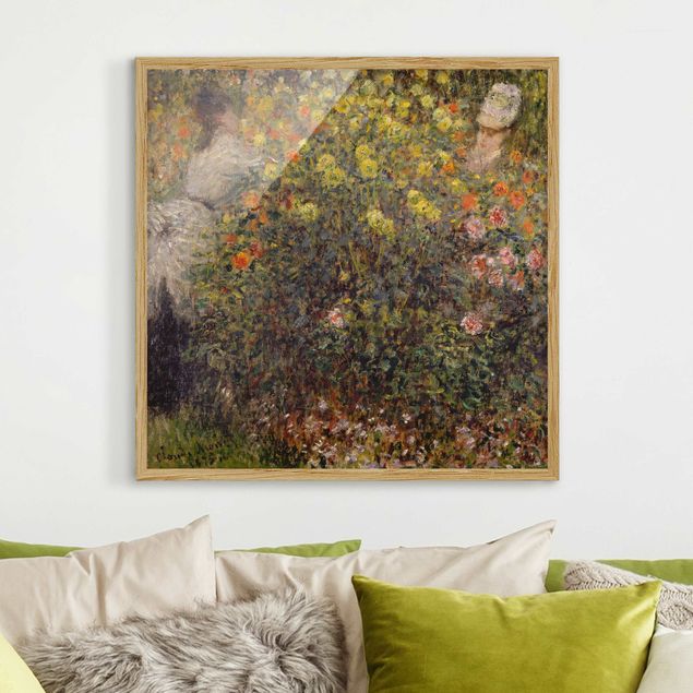 Wanddeko Küche Claude Monet - Blumengarten