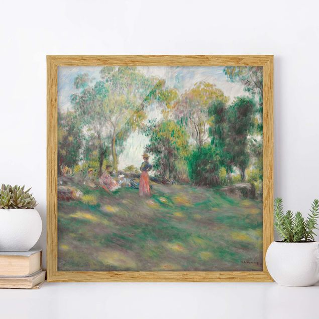 Küche Dekoration Auguste Renoir - Landschaft mit Figuren