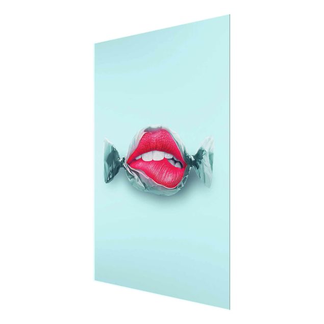 Jonas Loose Bilder Bonbon mit Lippen