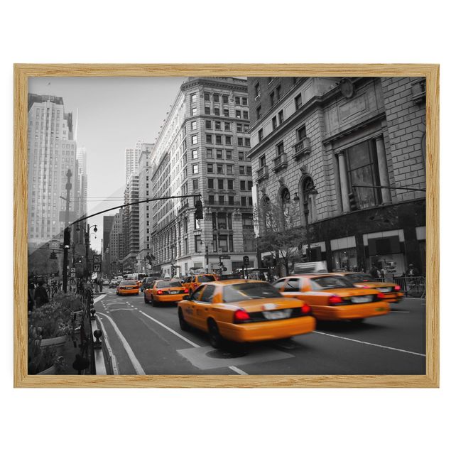 Wandbilder Autos New York, New York!