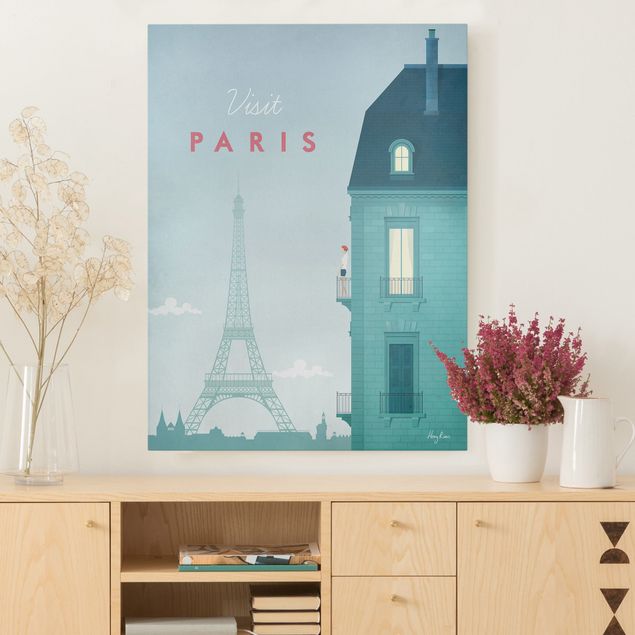 Küche Dekoration Reiseposter - Paris