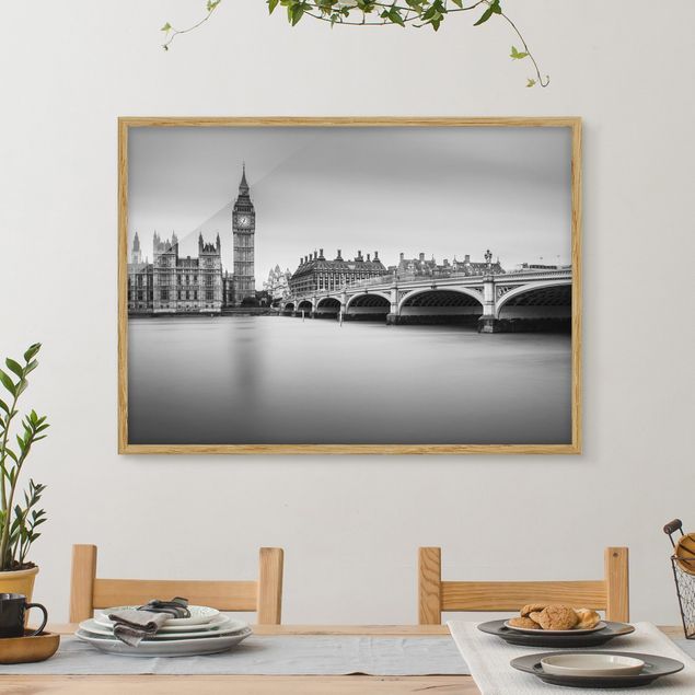 Küchen Deko Westminster Brücke und Big Ben